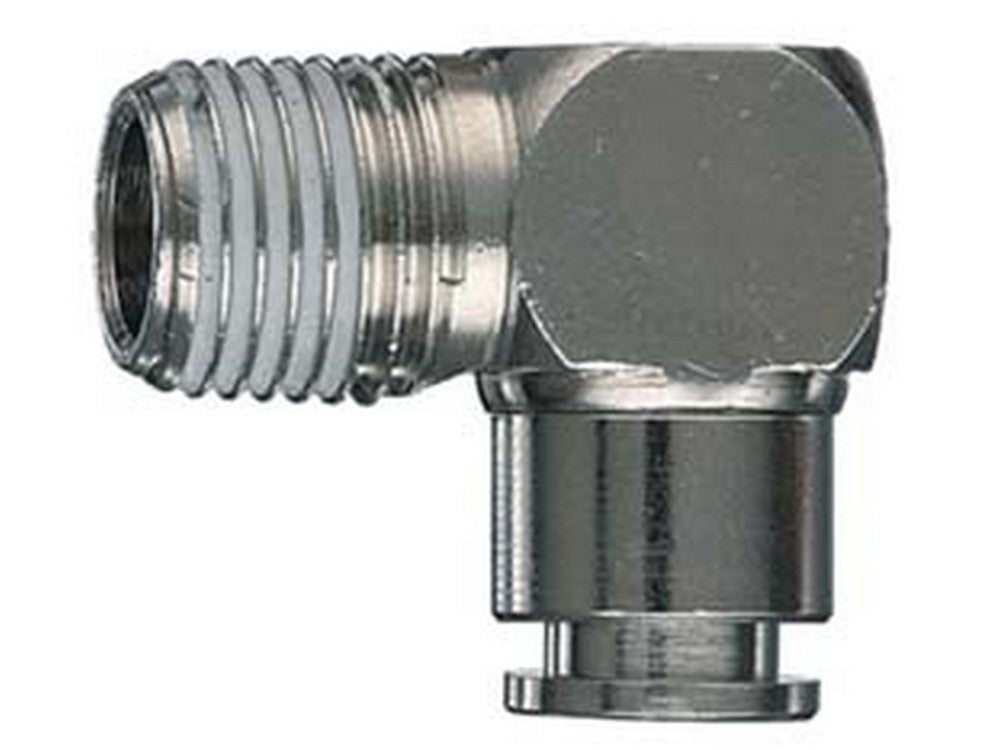 raccordo "l" innesto automatico filettato maschio conico attacco conico cod:ferx.fer221740