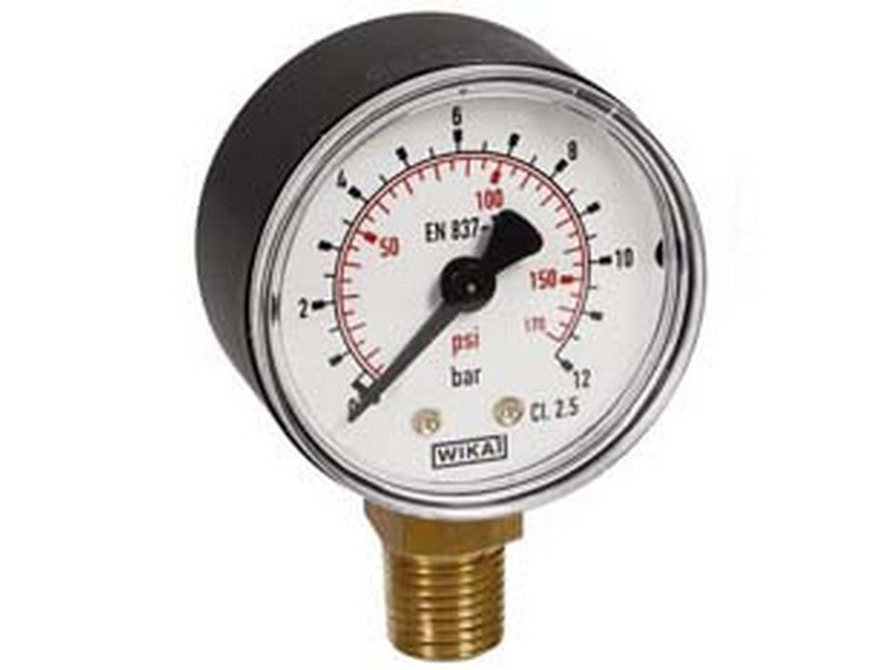 manometro attacco radiale - attacco conico radiale 1/4" art.r/50 cod:ferx.fer221856