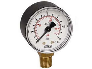 manometro attacco radiale - attacco conico radiale 1/4" art.r/50 cod:ferx.fer221856