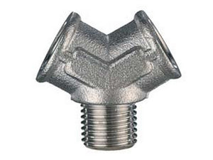 deviazione femmina "y" con centrale maschio - attacco inferiore 1/4"m art.3 cod:ferx.fer221948