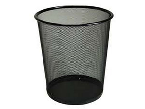 cestino gettacarte in metallo - ø cm.27x29h. cod:ferx.fer223461