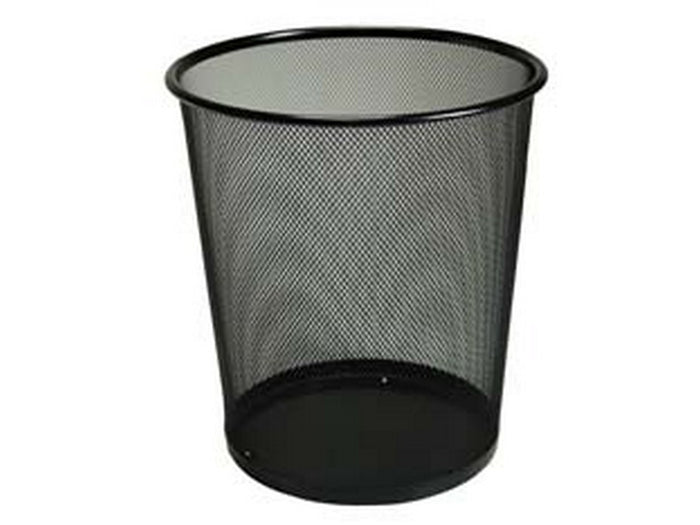 cestino gettacarte in metallo - ø cm.27x29h. cod:ferx.fer223461