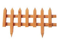 steccato in legno a doghe con punte - cm.60x10x35h. cod:ferx.fer223874