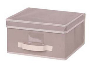 scatola guardaroba "sand" in tnt - cm.40x50x25h. cod:ferx.fer224048