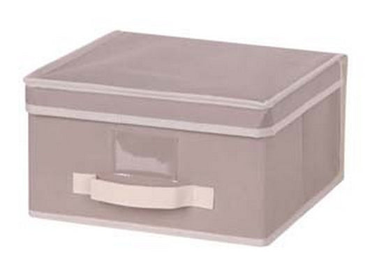 scatola guardaroba "sand" in tnt - cm.40x50x25h. cod:ferx.fer224048