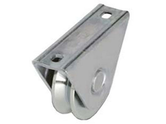 ruota cancelli gola v supporto cavallotto art.412 mm80x24 portata cod:ferx.fer224260