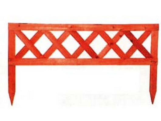 steccato in legno traliccio stretto - cm.90x50h. cod:ferx.fer224475