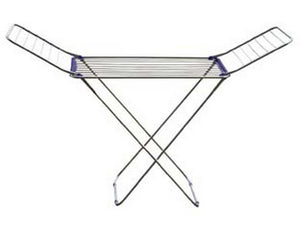 stendibiancheria inox "fohn" - cm.185x55x120h. cod:ferx.fer224703