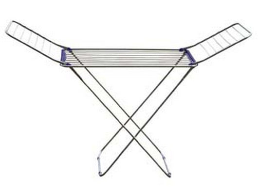 stendibiancheria inox "fohn" - cm.185x55x120h. cod:ferx.fer224703