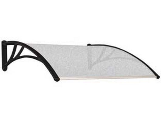 pensilina in policarbonato alveolare trasparente - cm.105x80x23h. cod:ferx.fer226288