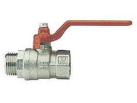 valvola a sfera m/f con maniglia a leva "vienna" art.117 - mf 1"1/2 - pressione esercizio 25 bar cod:ferx.fer228596