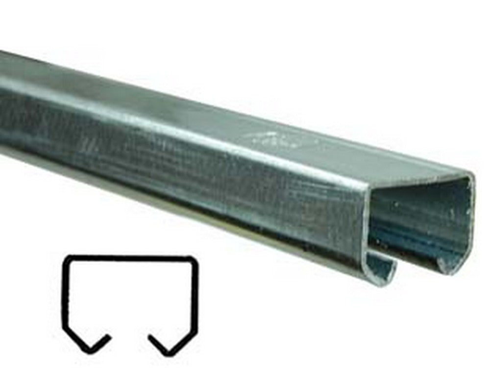 binario con fori per porte scorrevoli - mm.33x30 x mt.3 altezza (art.20) cod:ferx.fer165440