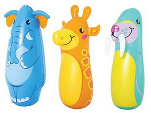 sempreimpiedi gonfiabili "punching ball safari" + 3 anni - cm.89h. - peso kg.0.280 (art.52152) cod:ferx.fer231718