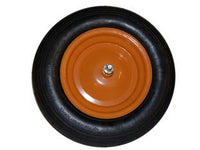 ruota per carriola pneumatica perno mm.12x170 - perno mm.12x170, interasse mm.110 cod:ferx.fer233491