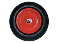 ruota per carriola pneumatica perno mm.12x260 - perno mm.12x260, interasse mm.190 cod:ferx.fer233507