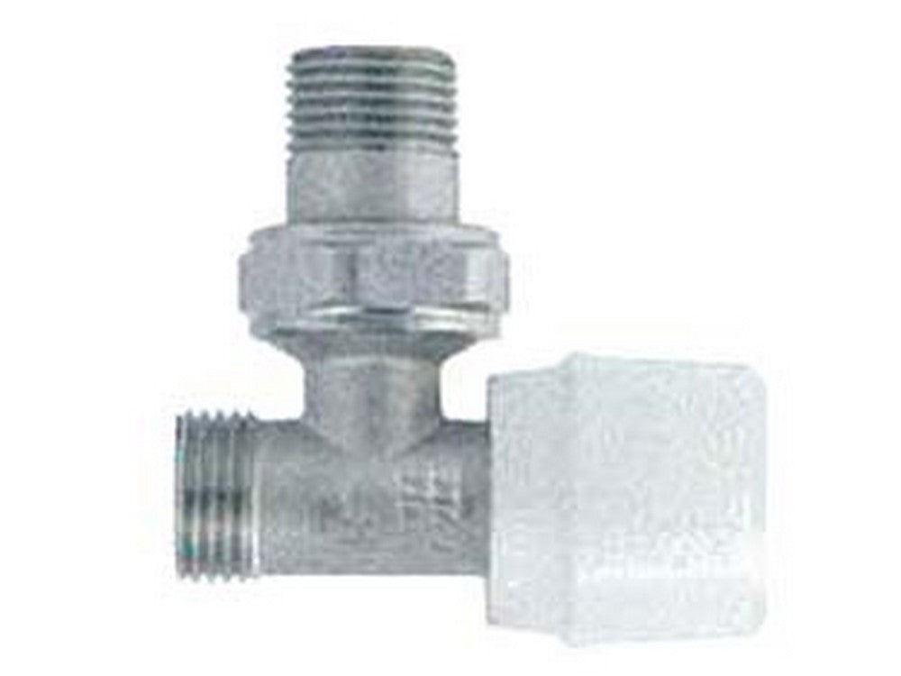 valvola per termosifoni ad angolo manuale art. 395 - m 3/8" m 1/2" cod:ferx.fer237710
