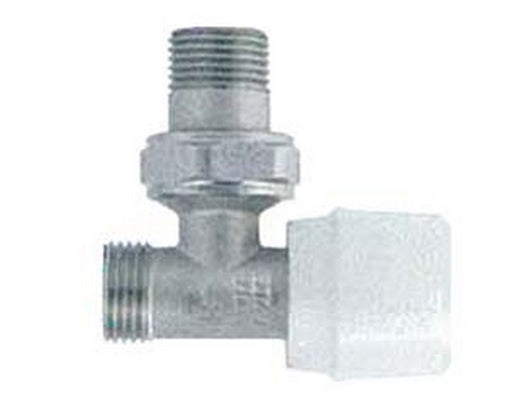 valvola per termosifoni ad angolo manuale art. 395 - m 1/2" m 1/2" cod:ferx.fer237727