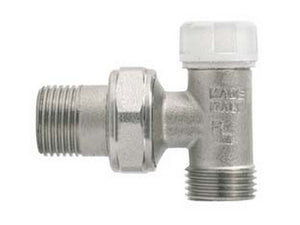 detentore per termosifoni ad angolo maschio art.397 - m 1/2" cod:ferx.fer241427