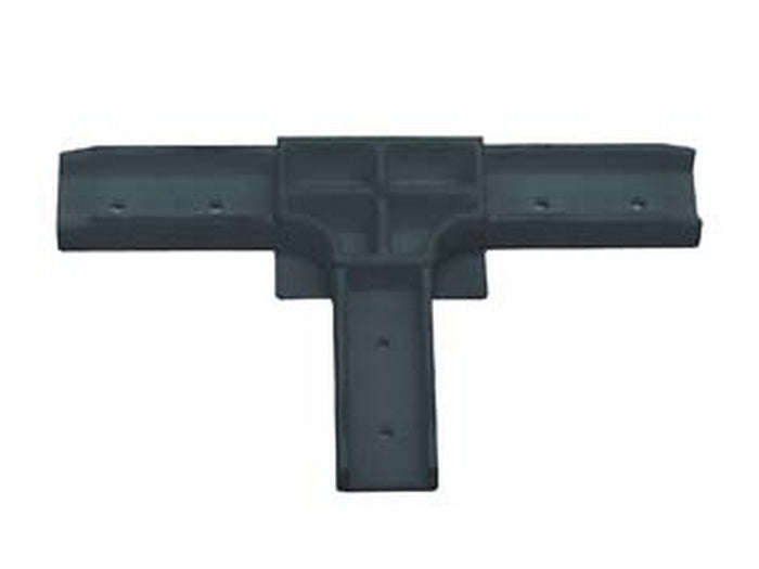 tee plastica per profilo zanzariera linea b - nero cod:ferx.fer241724