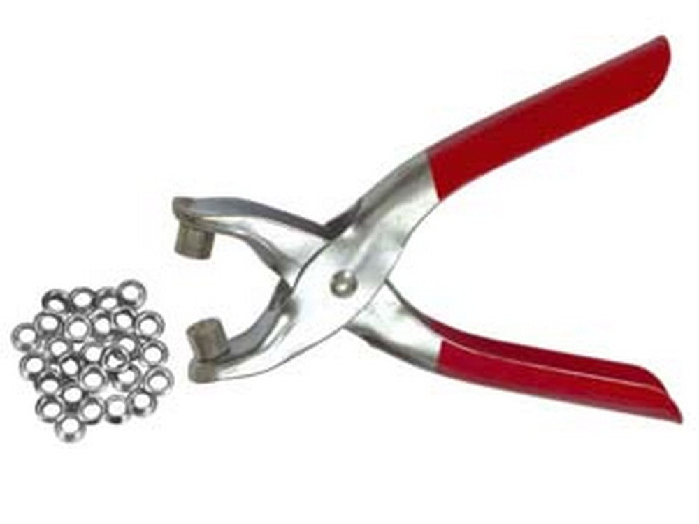 pinza occhiellatrice con occhielli - mm.150 cod:ferx.fer241854