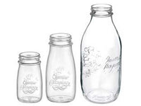 bottiglia vetro quattro stagioni - ø mm.56 ml.200 cod:ferx.fer334457