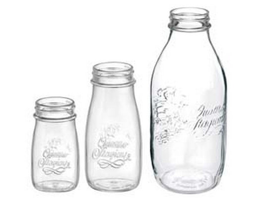 bottiglia vetro quattro stagioni - ø mm.56 ml.400 cod:ferx.fer334471