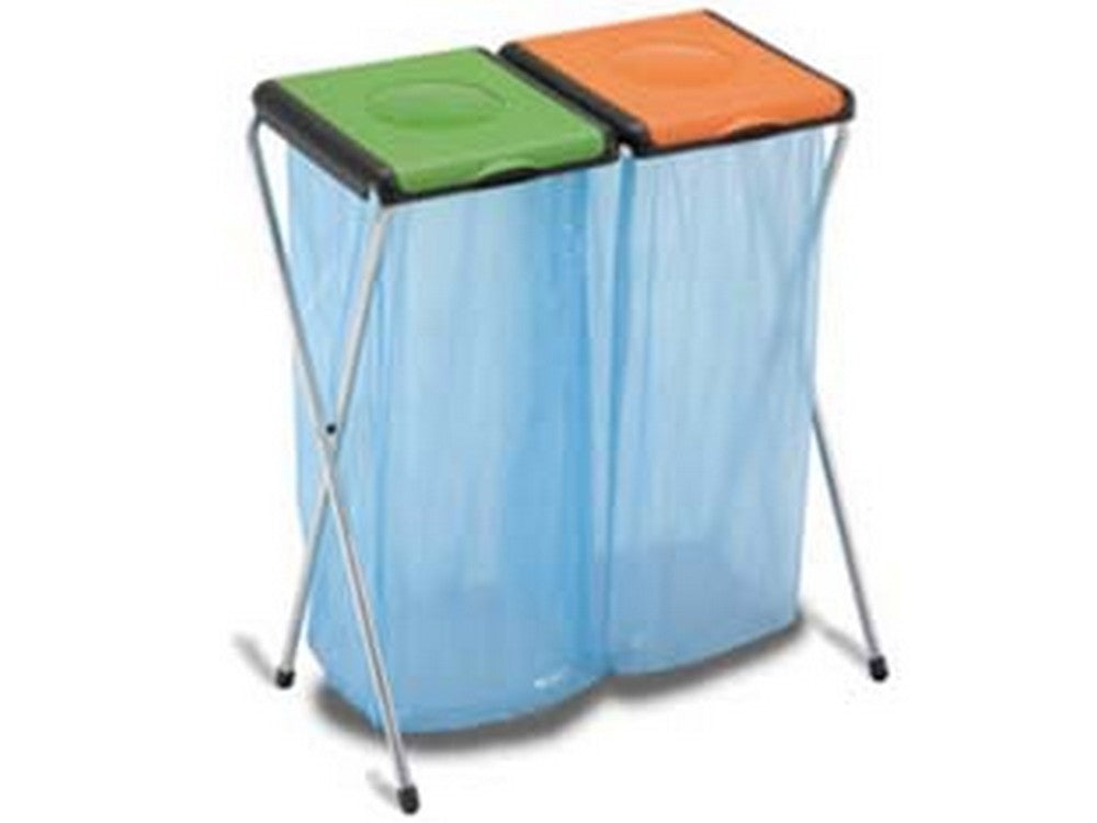 pattumiera portasacco "nature" 2 scomparti  cod:ferx.fer242660