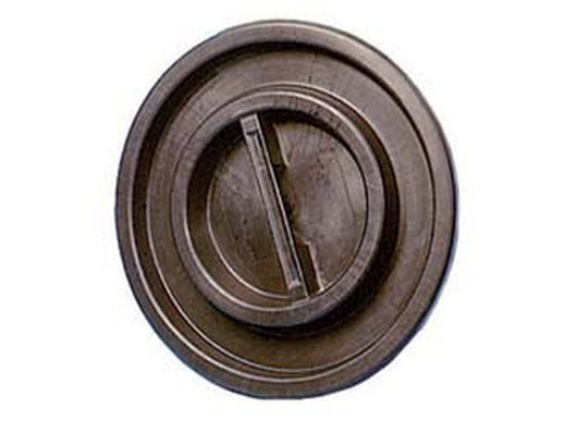 coperchi per bidoni con maniglia centrale neri - lt.100/120 cod:ferx.fer107358