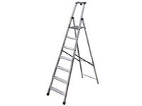 scala in alluminio quadra en131 - 9 gradini cm.62x14x265h (205h pedana) kg.11,2 cod:ferx.fer378222