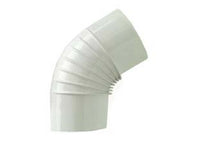 gomito 45? porcellanato per stufe a legna bianco lucido - ? cm.14 cod:ferx.fer244121