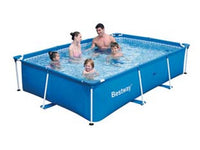 piscina steel pro rettangolare telaio portante cm.259x170x61h. - kg.14,4 - lt.2.300 (art.56403) cod:ferx.fer245555