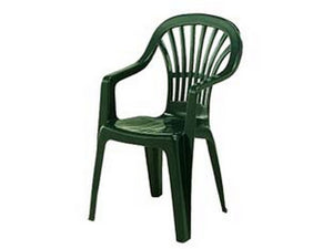 poltrona da giardino "zena" verde - cm.55x56x89h. - peso kg.3,1 cod:ferx.fer246828