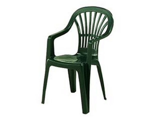 poltrona da giardino "zena" verde - cm.55x56x89h. - peso kg.3,1 cod:ferx.fer246828