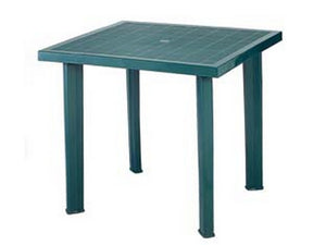 tavolo da giardino "fiocco" verde cm.80x75x72h. - cm.80x75x72h. - peso kg.6,2 cod:ferx.fer246873