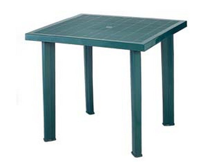 tavolo da giardino "fiocco" verde cm.80x75x72h. - cm.80x75x72h. - peso kg.6,2 cod:ferx.fer246873