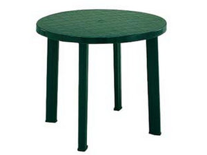 tavolo da giardino "tondo" verde cm.90x72h. - ? cm.90x72h. - peso kg.6,3 cod:ferx.fer246880