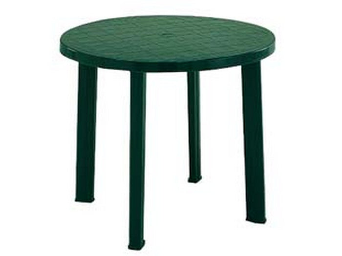tavolo da giardino "tondo" verde cm.90x72h. - ? cm.90x72h. - peso kg.6,3 cod:ferx.fer246880
