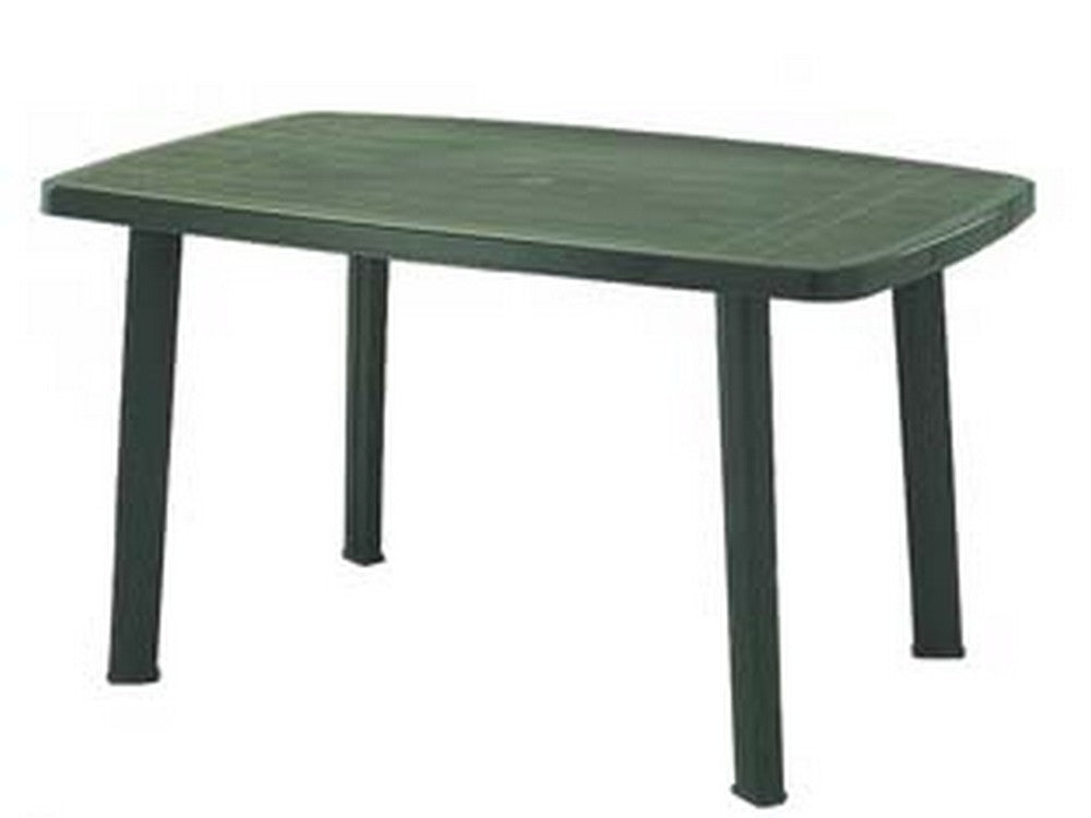 tavolo da giardino "faro" verde cm.135x82x72h. - cm.137x85x72h. - peso kg.9,5 cod:ferx.fer246910