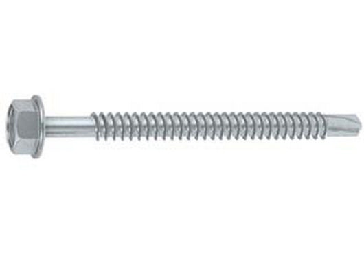 vite tirafondi metallo autoperforante acciaio zincato bianco  mm6,3x70 cod:ferx.fer441964