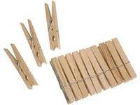 mollette biancheria legno - in confezione da pz.10 cod:ferx.fer249560
