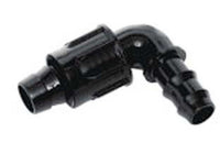 gomito portagomma 90° per "tape" in polipropilene - ø mm.16 cod:ferx.fer249904