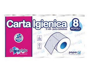 carta igienica 2 veli - conf. da 8 rotoli cod:ferx.fer251082
