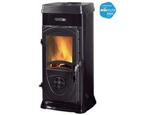 stufa a legna super junior 5 kw nera - misure cm.36,0x41,9x77,1h. - peso kg.64 cod:ferx.fer251495