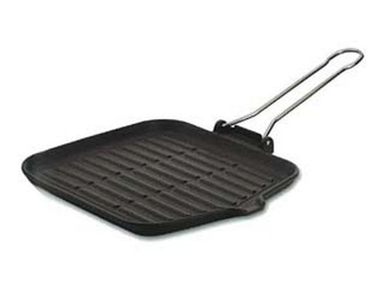 bistecchiera in ghisa smaltata - cm.24x24 cod:ferx.fer252331