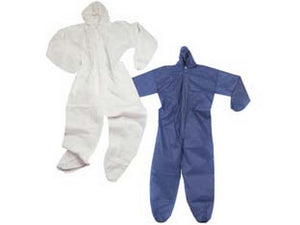 tute con cerniera e cappuccio in tessuto plp - tg.l colore bianco cod:ferx.fer252218