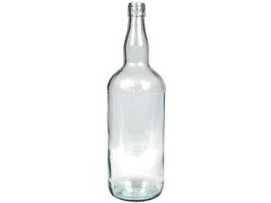 bottiglia per whisky trasparente - capacità lt.1,5 cod:ferx.fer252522