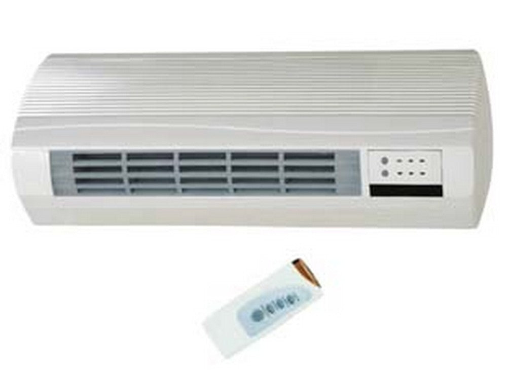 termoventilatore a parete 2000w cm.50 con timer e telecomando - misure cm.50x19x11h. cod:ferx.fer252539