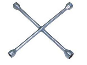 chiave a croce per dadi ruote - mm.17-19-21-23 cod:ferx.fer252560