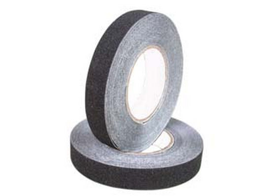 nastro adesivo antisdrucciolo nero in rotolo - mm.50h. in rotoli da mt.18 cod:ferx.fer252737