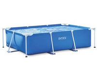 piscina "frame" rettangolare con telaio portante senza pompa cm.220x150x60h. - capacit? lt.1662 - peso kg.15,5 (28270) cod:ferx.fer253413